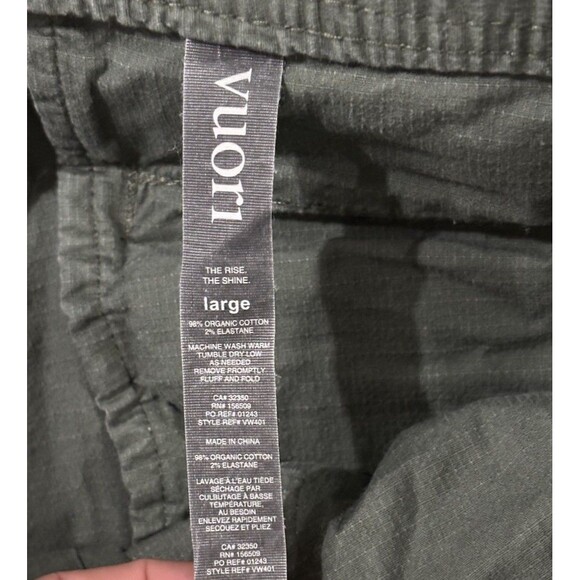 Vuori Women’s Ripstop Climber Pants Size Large Green - Picture 5 of 7